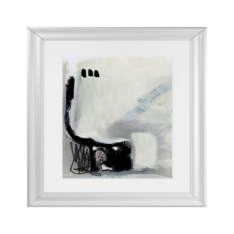 Shop Decoy 1 (Square) Art Print-Abstract, Black, Dan Hobday, Neutrals, Square, View All-framed painted poster wall decor artwork