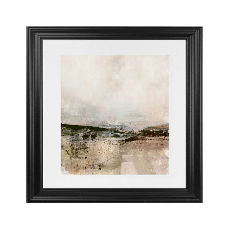 Shop Distant Forest (Square) Art Print-Abstract, Brown, Dan Hobday, Neutrals, Square, View All-framed painted poster wall decor artwork