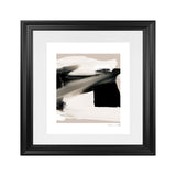 Shop Feelings (Square) Art Print-Abstract, Black, Dan Hobday, Neutrals, Square, View All-framed painted poster wall decor artwork