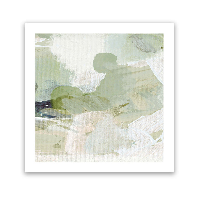 Shop Green 3 (Square) Art Print-Abstract, Dan Hobday, Green, Square, View All-framed painted poster wall decor artwork