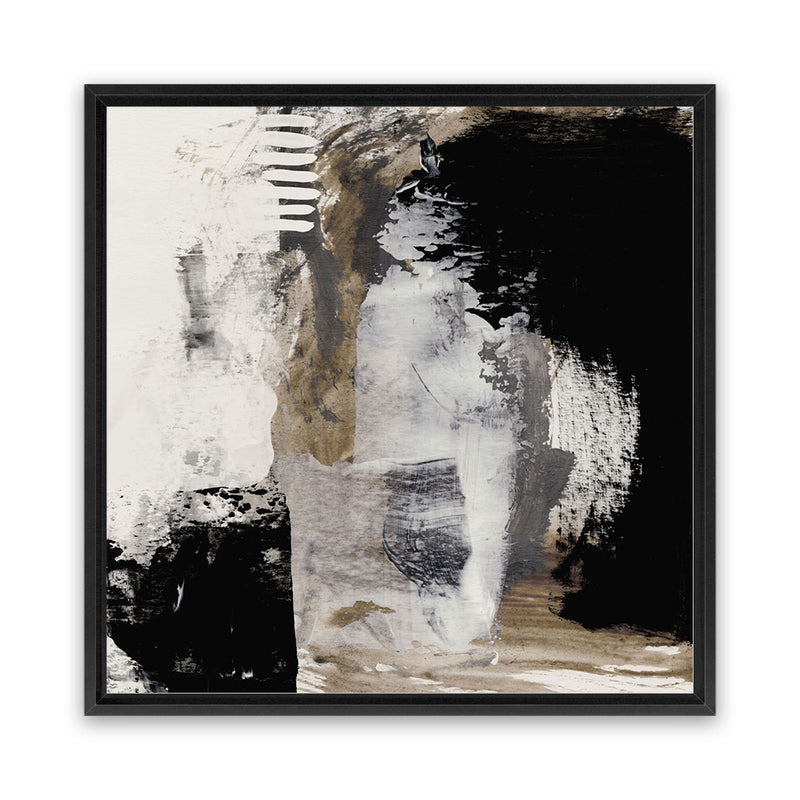 Shop Important (Square) Canvas Art Print-Abstract, Black, Dan Hobday, Square, View All-framed wall decor artwork