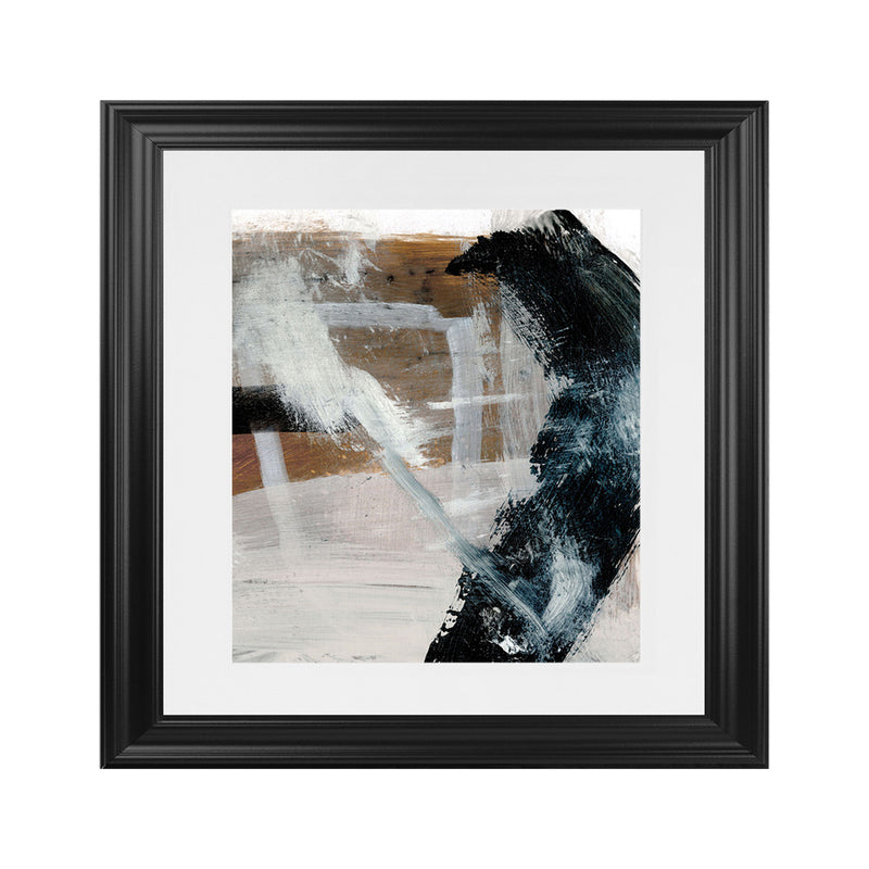 Shop Inviting (Square) Art Print-Abstract, Black, Brown, Dan Hobday, Square, View All-framed painted poster wall decor artwork