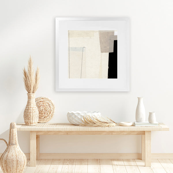 Shop Last Night (Square) Art Print-Abstract, Dan Hobday, Neutrals, Square, View All-framed painted poster wall decor artwork