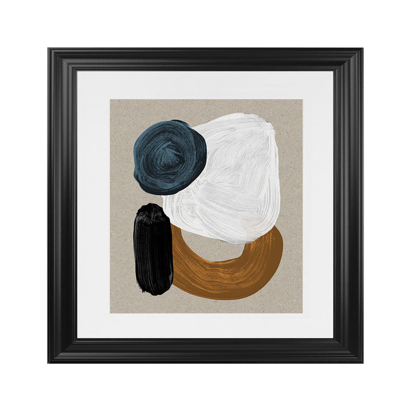 Shop Late In The Afternoon (Square) Art Print-Abstract, Brown, Dan Hobday, Square, View All-framed painted poster wall decor artwork