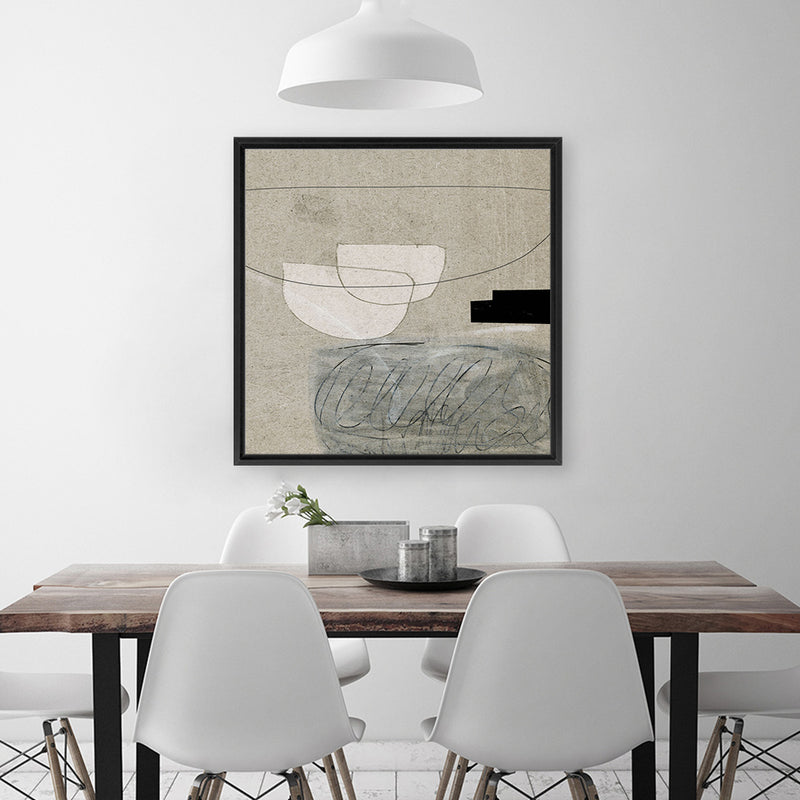 Shop Lifestyle 1 (Square) Canvas Art Print-Abstract, Brown, Dan Hobday, Square, View All-framed wall decor artwork
