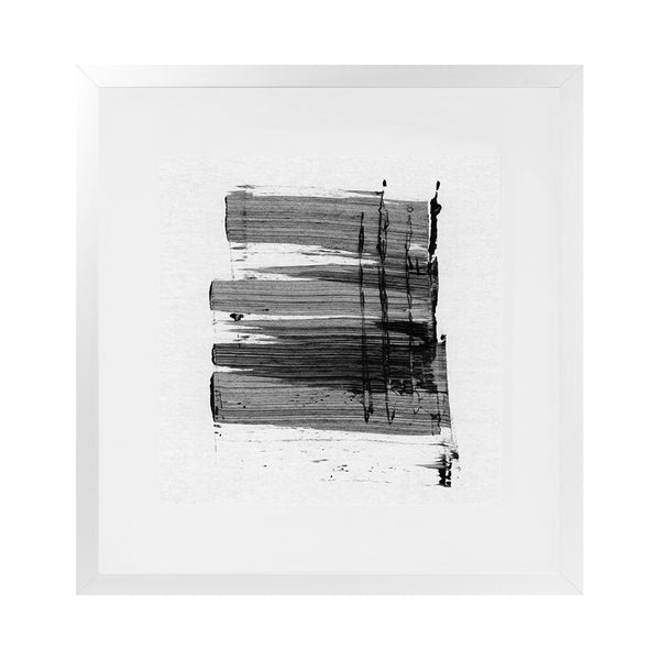 Shop Loud (Square) Art Print-Abstract, Black, Dan Hobday, Square, View All-framed painted poster wall decor artwork