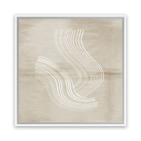 Shop Moved (Square) Canvas Art Print-Abstract, Dan Hobday, Neutrals, Square, View All-framed wall decor artwork