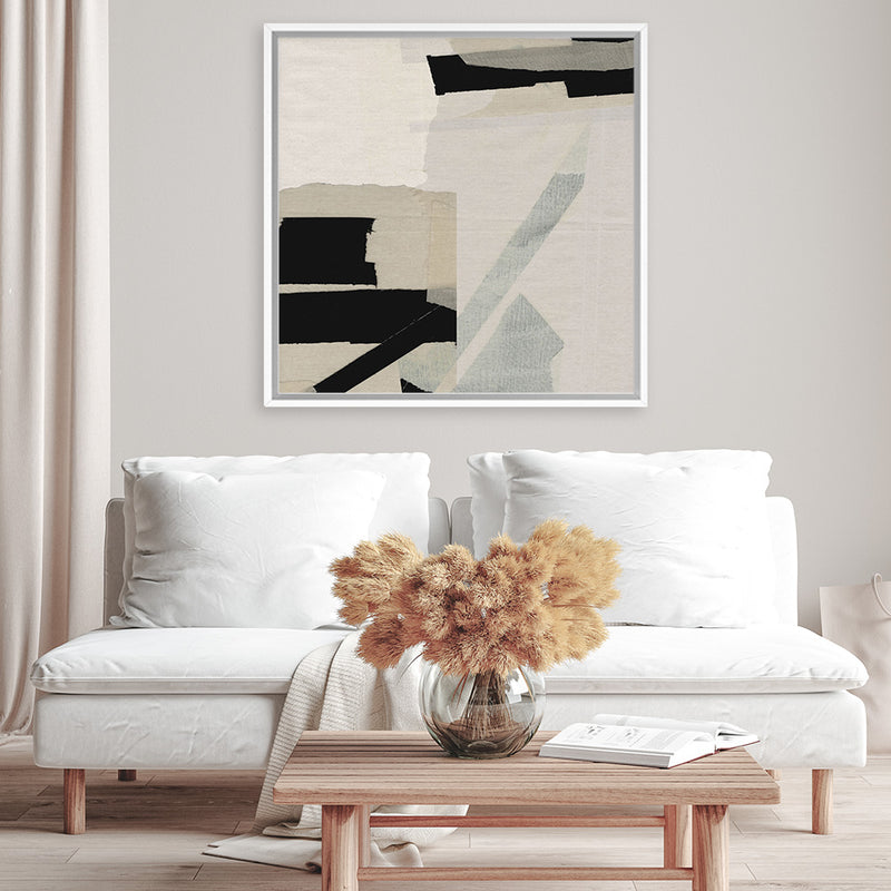 Shop Neutrals (Square) Canvas Art Print-Abstract, Dan Hobday, Neutrals, Square, View All-framed wall decor artwork