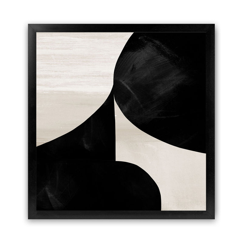 Shop Night Set 1 (Square) Art Print-Abstract, Black, Dan Hobday, Square, View All-framed painted poster wall decor artwork