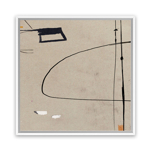 Shop Regenerate 1 (Square) Canvas Art Print-Abstract, Brown, Dan Hobday, Square, View All-framed wall decor artwork