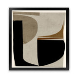 Shop Remix (Square) Art Print-Abstract, Black, Brown, Dan Hobday, Square, View All-framed painted poster wall decor artwork