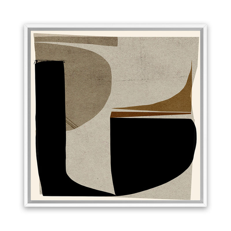 Shop Remix (Square) Canvas Art Print-Abstract, Black, Brown, Dan Hobday, Square, View All-framed wall decor artwork