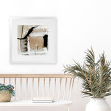 Shop Sentiment (Square) Art Print-Abstract, Brown, Dan Hobday, Square, View All-framed painted poster wall decor artwork