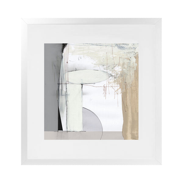 Shop Soft Neutral (Square) Art Print-Abstract, Dan Hobday, Neutrals, Square, View All-framed painted poster wall decor artwork