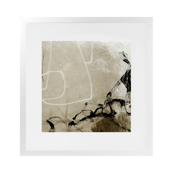 Shop Step Closer (Square) Art Print-Abstract, Brown, Dan Hobday, Square, View All-framed painted poster wall decor artwork