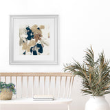 Shop Summer View 2 (Square) Art Print-Abstract, Blue, Brown, Dan Hobday, Square, View All-framed painted poster wall decor artwork