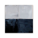 Shop Take Hold (Square) Canvas Art Print-Abstract, Blue, Dan Hobday, Grey, Square, View All-framed wall decor artwork