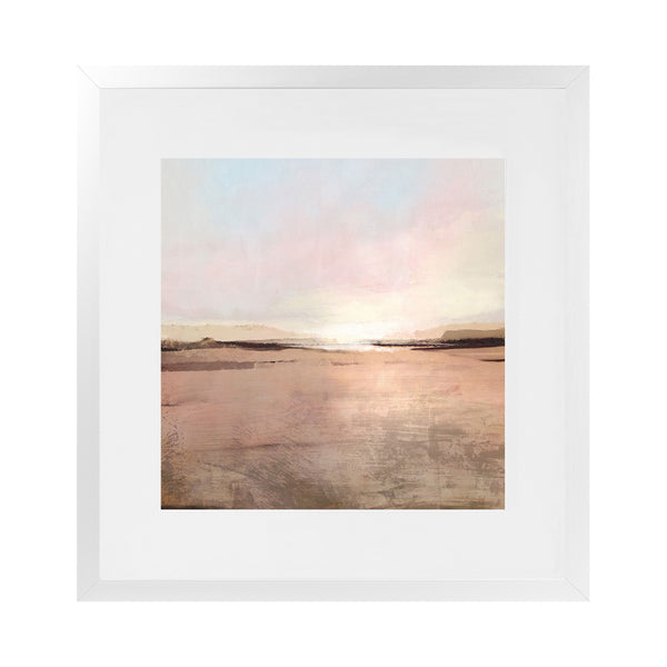 Shop New Dawn (Square) Art Print-Abstract, Brown, Dan Hobday, Orange, Square, View All-framed painted poster wall decor artwork