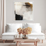 Shop Whole Day (Square) Canvas Art Print-Abstract, Dan Hobday, Neutrals, Square, View All-framed wall decor artwork