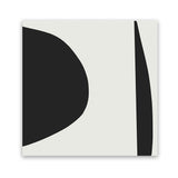 Shop Minimal Black 1 (Square) Art Print-Abstract, Black, Dan Hobday, Neutrals, Square, View All-framed painted poster wall decor artwork