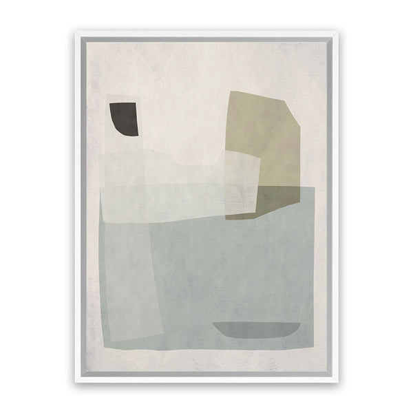 Shop Bourne Canvas Art Print-Abstract, Dan Hobday, Neutrals, Portrait, Rectangle, View All-framed wall decor artwork