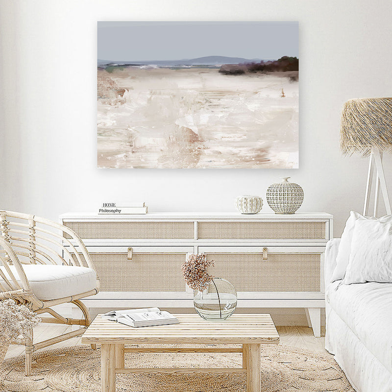 Shop Cali Canvas Art Print-Abstract, Dan Hobday, Horizontal, Landscape, Neutrals, Rectangle, View All-framed wall decor artwork