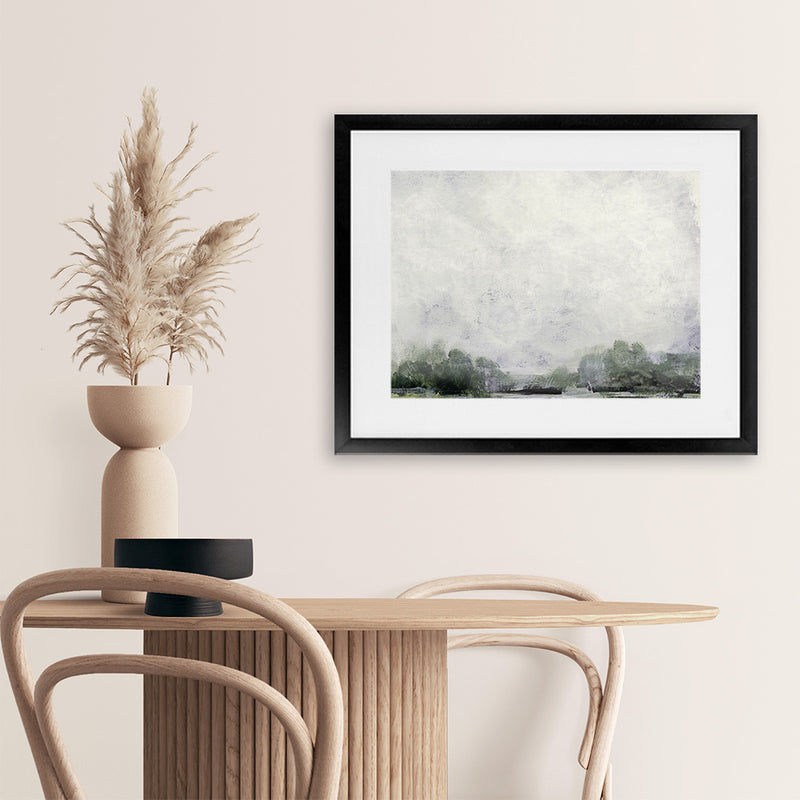 Shop Forest Edge Art Print-Abstract, Dan Hobday, Horizontal, Neutrals, Rectangle, View All-framed painted poster wall decor artwork