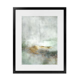 Shop Golden Horizon Art Print-Abstract, Dan Hobday, Green, Grey, Portrait, Rectangle, View All-framed painted poster wall decor artwork