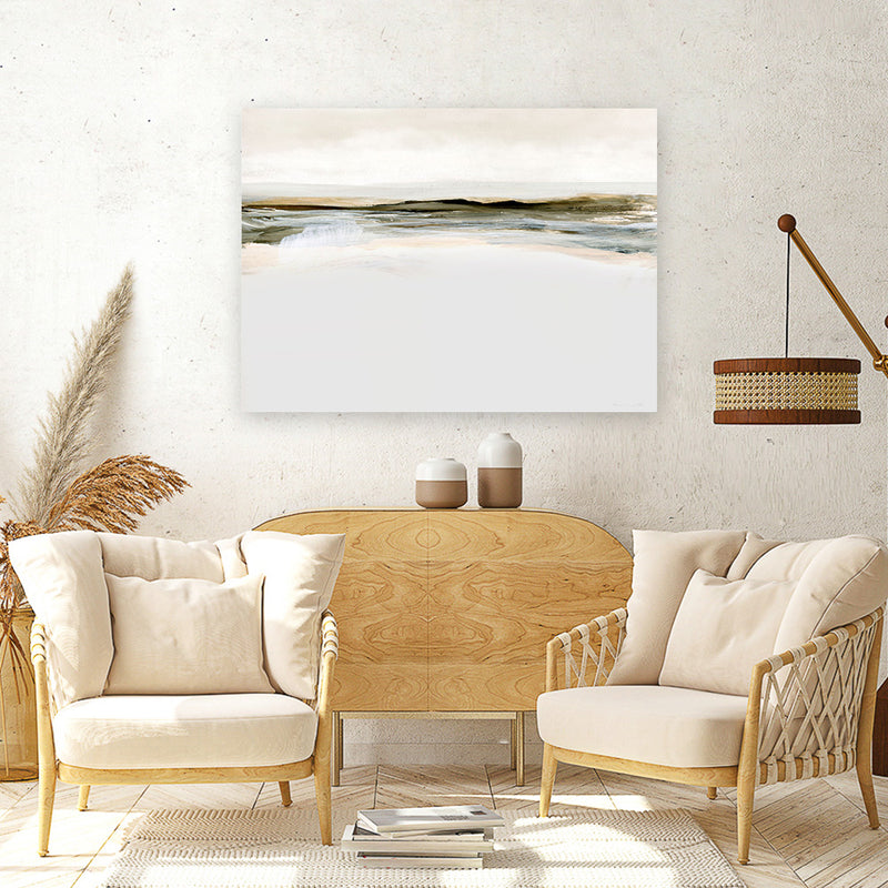 Shop Orkney II Canvas Art Print-Abstract, Dan Hobday, Horizontal, Neutrals, Rectangle, View All-framed wall decor artwork