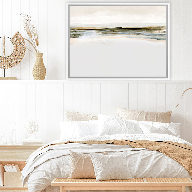 Shop Orkney II Canvas Art Print-Abstract, Dan Hobday, Horizontal, Neutrals, Rectangle, View All-framed wall decor artwork