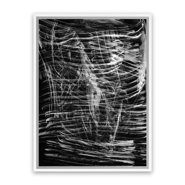 Shop Shimmer Canvas Art Print-Abstract, Black, Dan Hobday, Portrait, Rectangle, View All-framed wall decor artwork