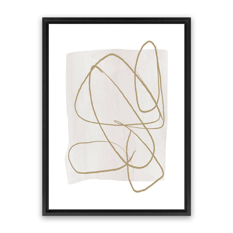 Shop Touch Canvas Art Print-Abstract, Dan Hobday, Neutrals, Portrait, Rectangle, View All-framed wall decor artwork