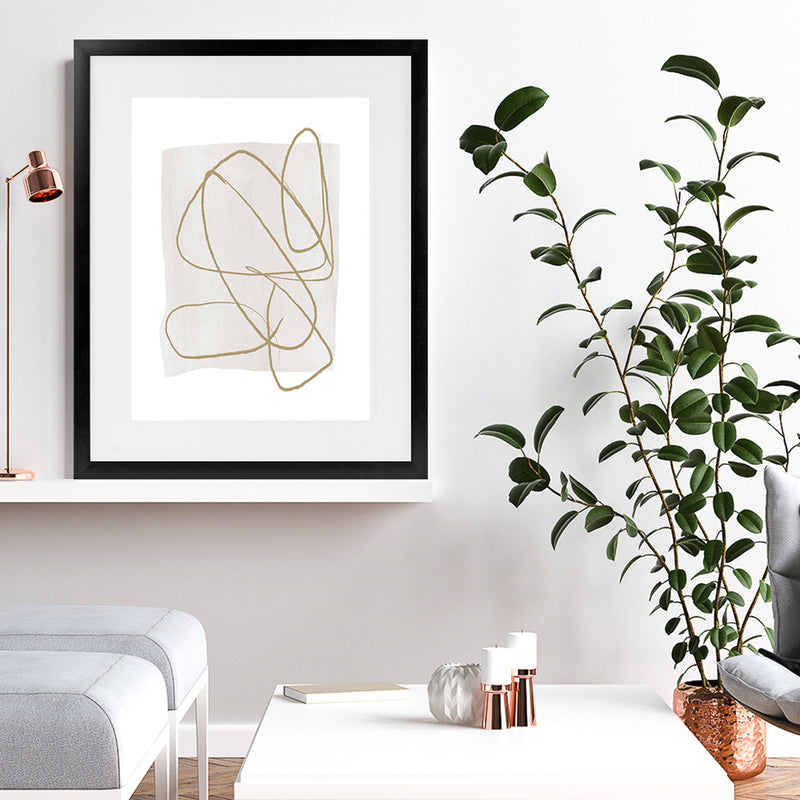 Shop Touch Art Print-Abstract, Dan Hobday, Neutrals, Portrait, Rectangle, View All-framed painted poster wall decor artwork