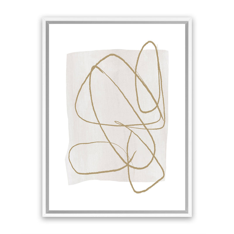 Shop Touch Canvas Art Print-Abstract, Dan Hobday, Neutrals, Portrait, Rectangle, View All-framed wall decor artwork