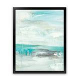 Shop Sky Over Simcoe Art Print-Abstract, Blue, PC, Portrait, Rectangle, View All, White-framed painted poster wall decor artwork