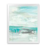 Shop Sky Over Simcoe Art Print-Abstract, Blue, PC, Portrait, Rectangle, View All, White-framed painted poster wall decor artwork