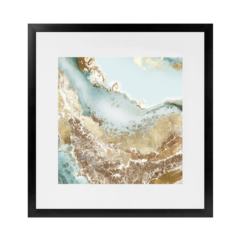 Shop Golden Chasm (Square) Art Print-Abstract, Brown, PC, Square, View All-framed painted poster wall decor artwork