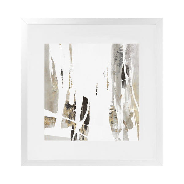 Shop Behind The Light II (Square) Art Print-Abstract, Grey, PC, Square, View All, White-framed painted poster wall decor artwork