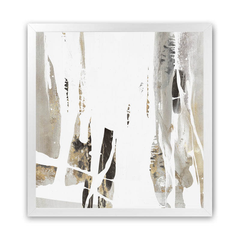 Shop Behind The Light II (Square) Art Print-Abstract, Grey, PC, Square, View All, White-framed painted poster wall decor artwork