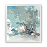 Shop Above the Mist (Square) Art Print-Abstract, Blue, PC, Square, View All-framed painted poster wall decor artwork