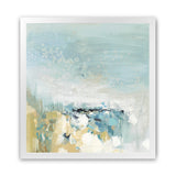 Shop Lagoon Blue (Square) Art Print-Abstract, Blue, PC, Square, View All-framed painted poster wall decor artwork