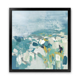 Shop Above The Sea (Square) Art Print-Abstract, Blue, PC, Square, View All-framed painted poster wall decor artwork