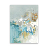 Shop Sea Well Canvas Art Print-Abstract, Blue, Grey, PC, Portrait, Rectangle, View All-framed wall decor artwork