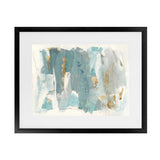 Shop Blue Glaze Art Print-Abstract, Blue, Horizontal, Landscape, PC, Rectangle, View All-framed painted poster wall decor artwork
