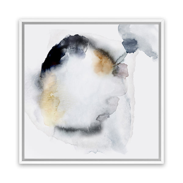Shop Enchanted II (Square) Canvas Art Print-Abstract, Black, PC, Square, View All, White-framed wall decor artwork