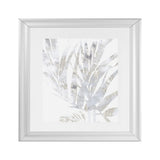 Shop Faded Leaves I (Square) Art Print-Abstract, Grey, PC, Square, View All, White-framed painted poster wall decor artwork
