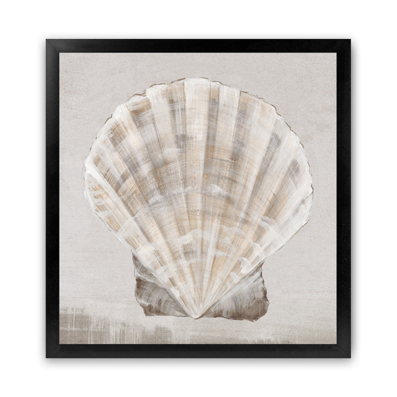 Shop Neutral Shells II (Square) Art Print-Abstract, Neutrals, PC, Square, View All-framed painted poster wall decor artwork