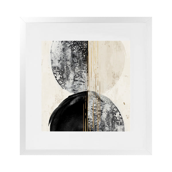 Shop New Balance I (Square) Art Print-Abstract, Black, PC, Square, View All-framed painted poster wall decor artwork