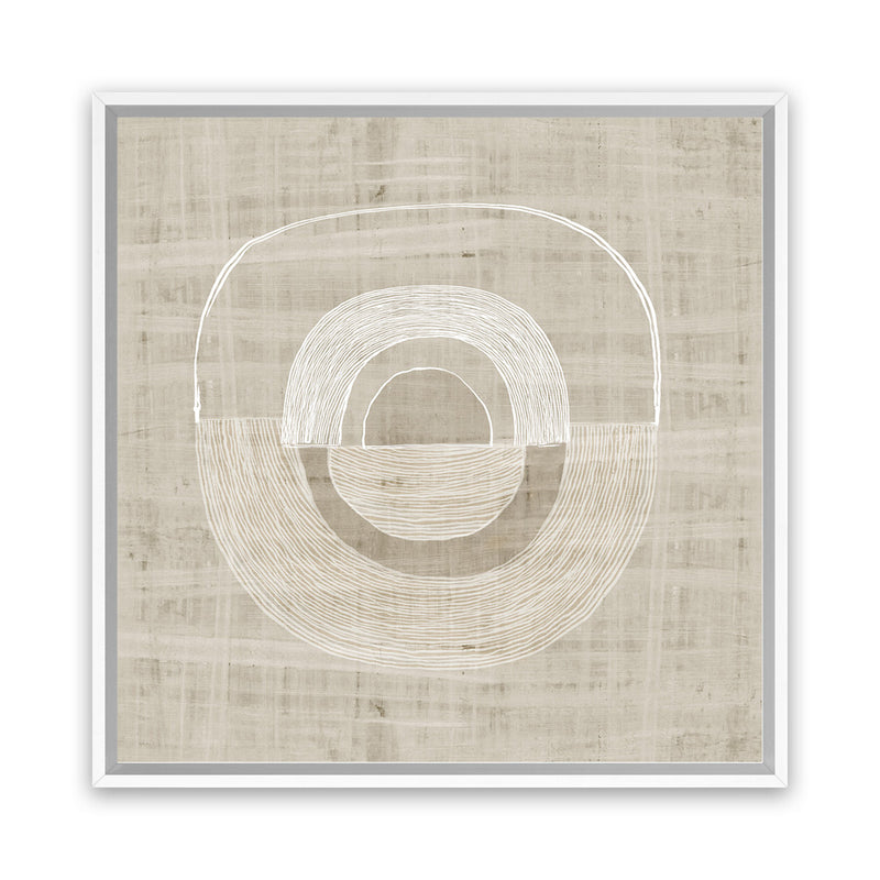 Shop Organic Weave I (Square) Canvas Art Print-Abstract, Brown, PC, Square, View All-framed wall decor artwork