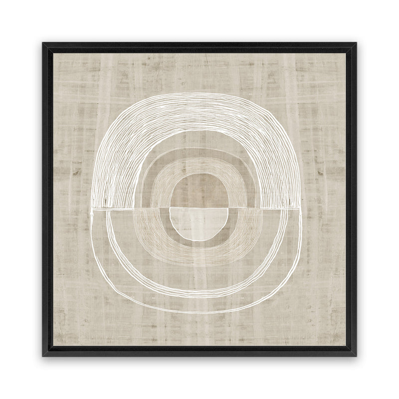 Shop Organic Weave II (Square) Canvas Art Print-Abstract, Brown, PC, Square, View All-framed wall decor artwork